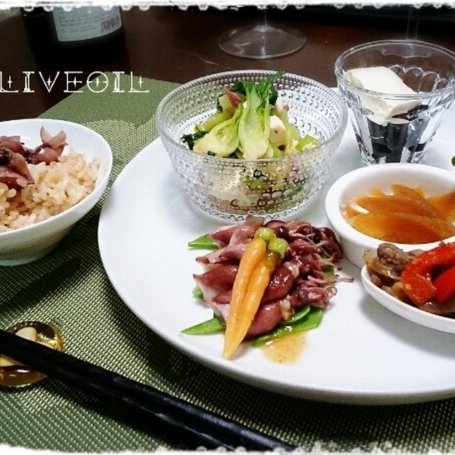 ホタルイカの炊き込みご飯とか　コストコの食材とか