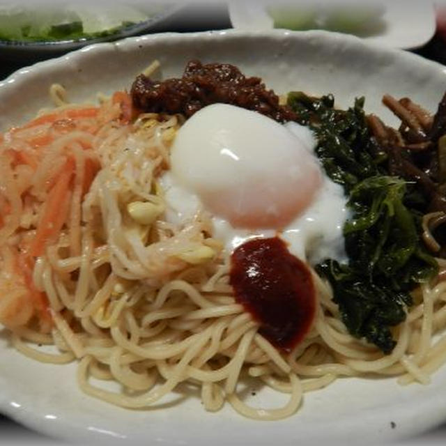 ビビンバ麺～ロカボ麺を使って