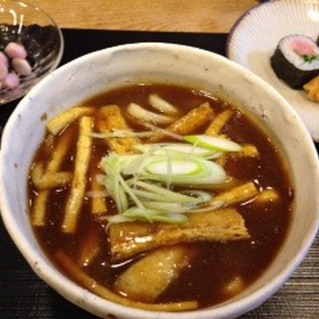 カレーきつねうどん