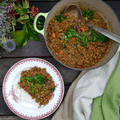 Lentil Curry レンズ豆のカレー