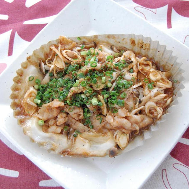 レンジで簡単お餅のスタミナ焼き