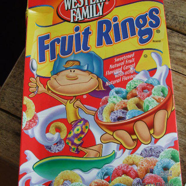 Western Family Fruit Rings シリアルのカラフルさに驚きです By Pittonさん レシピブログ 料理ブログのレシピ満載