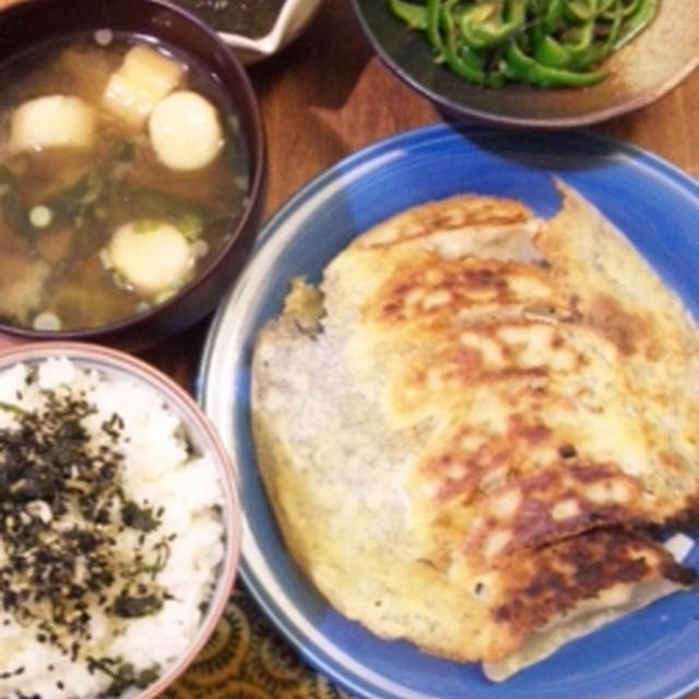 [ごはんとおかず]餃子（冷凍）とか