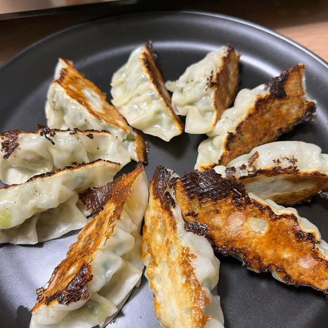 夏にサッパリ！紫蘇餃子