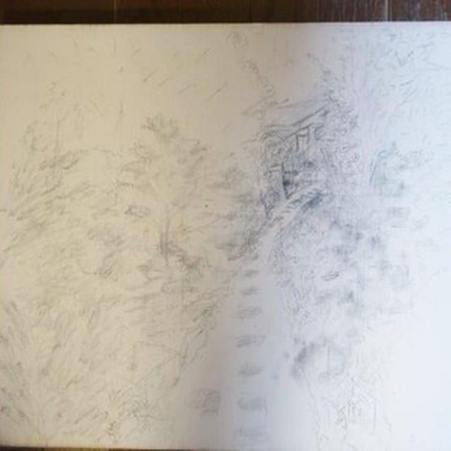 油絵下描き～ｖ（＾０＾）/