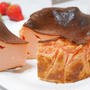 いちごチョコレートのバスクチーズケーキ