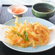 淡路島の新たまねぎでシャキシャキのかき揚げ♪