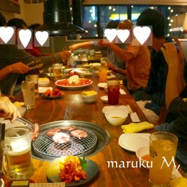 焼肉店～かのやで送別会