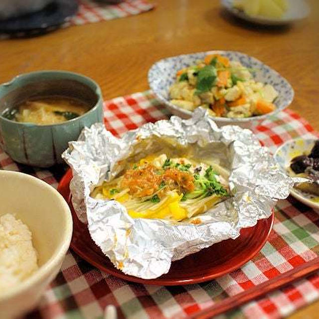 回転寿司店のあのメニューをマネして　晩ごはん