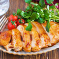 柔らかジューシー♪『むね肉のガーリックバターソース焼き』【時短＊節約＊ヘルシー】