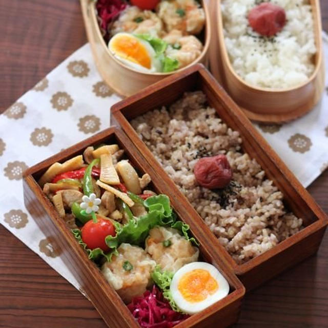 小満芒種 ✿ 今日のbento＆昨日の晩ご飯♪