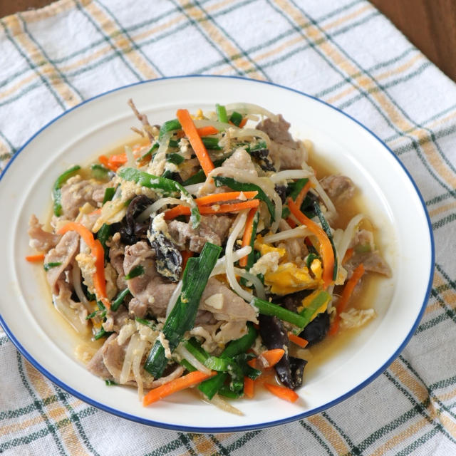 豚肉とたっぷり野菜の中華炒め