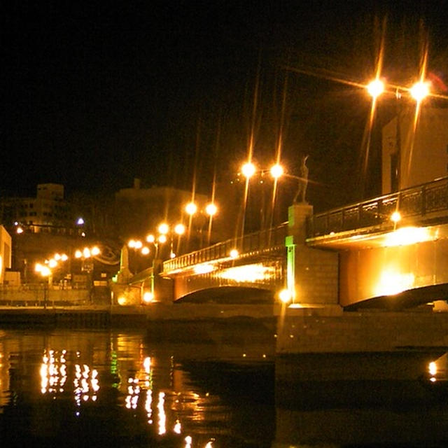 夜の釧路は・　・　・。