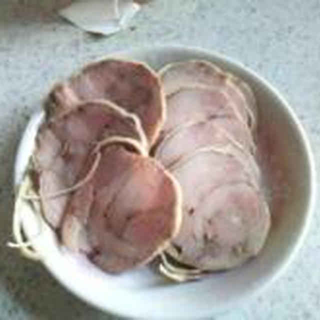 クミン風味の鶏ハム