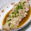 オレンジしょうゆ煮豚。アスパラ＆にんじんのおかかバターしょうゆ。の晩ご飯。 by 西山京子/ちょりママさん