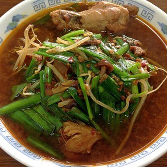火鍋のスープでラーメン