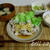 キャベツと大豆の胡麻和え
