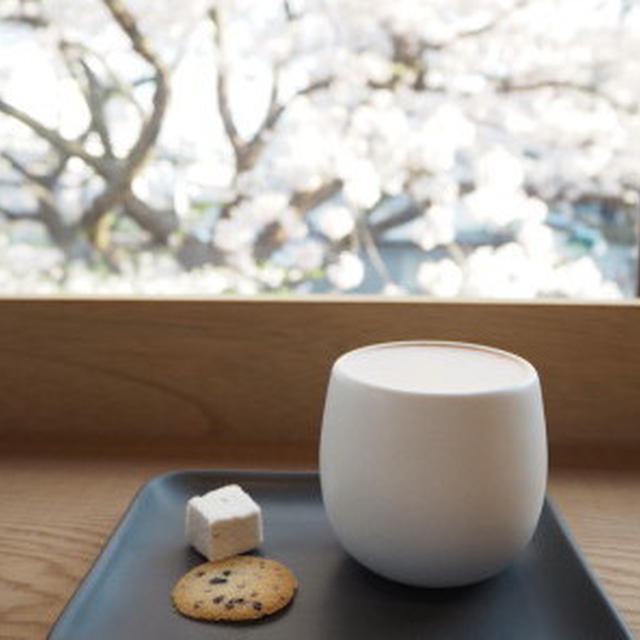 ダンデライオンチョコレート鎌倉店から桜を愛でる。。。