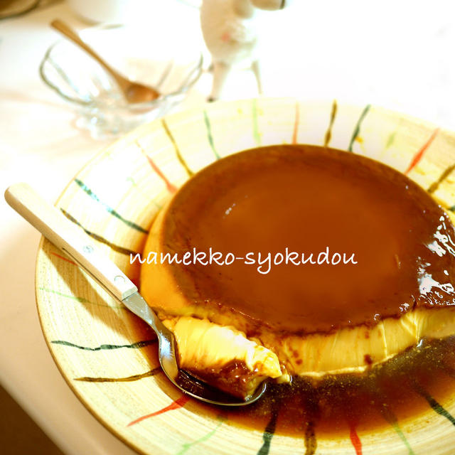 I wrote an article on “●Easy to make in a rice cooker☆Smooth pudding that I am proud●” in note.