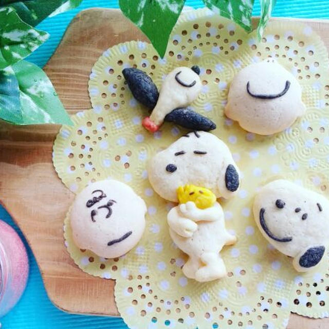 Snoopyスヌーピーとチャーリーブラウンのhappyクッキー By よっちママさん レシピブログ 料理ブログのレシピ満載