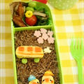 【作り方】簡単！幼稚園バスのお弁当♪