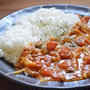 鯖缶を使って、レンジで8分で 出来る「鯖の トマトカレー」