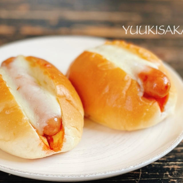 夫と娘にはチーズドッグ！私は…