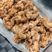 うどんスープで作る豚から揚げ