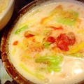 「明太クリームうどん」また買い物行きたくない日！そな日の最終はこちらに（笑）アンド久々お外ラーメン『中国ラーメン揚州商人』