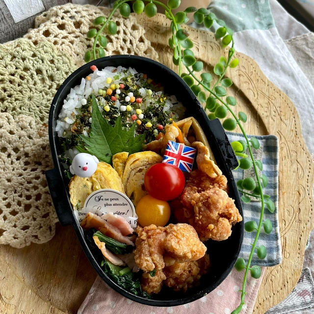 ＊私の密かな楽しみと今日のお弁当＊