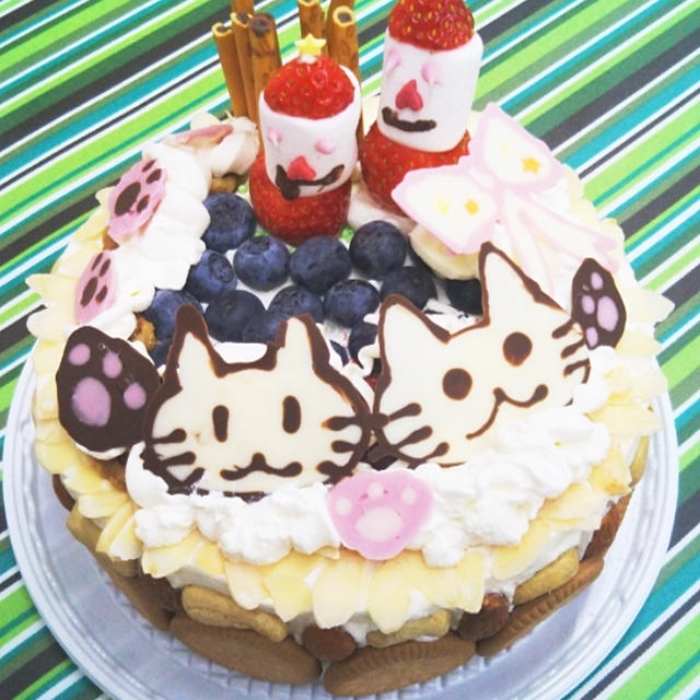 にゃんこケーキ☆セブンスイーツアンバサダー限定！「親子で参加！ケーキデコ Work Shop