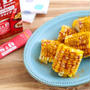 ＊【レシピ】スパイシーがたまらない！カリーブルスト風『焼きとうもろこし』＊