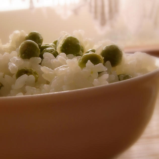 生グリーンピースのレシピ〜春のご馳走豆ごはん〜