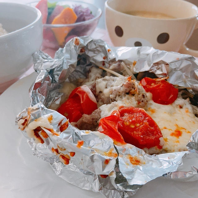 豚肉ときのこのイタリアンホイル焼き♡１日のスケジュール