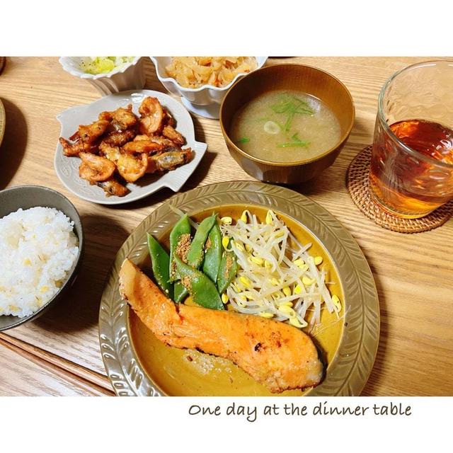 ある日の晩ごはん。