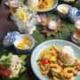 海老と夏野菜のココナッツカレー（レシピあり）♪