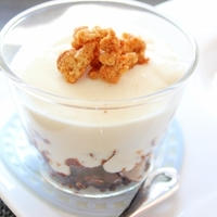 糖質オフ☆クリームチーズ豆乳ヨーグルトゼリー　チョコクッキーのグラスティラミス♪　（#okfood　のゼラチン入り♪）　