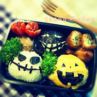 長男遠足♪ハロウィン弁当♪