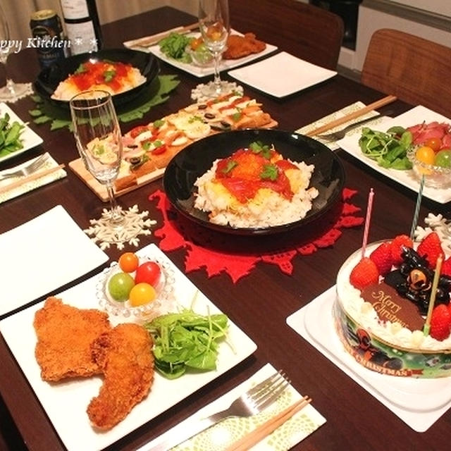 クリスマスイブの食卓＊クリスマスの検索ワード