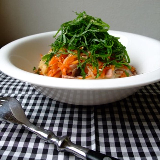 和風パスタ。