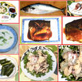 鯖の味噌煮に志麻さんレシピでホタテと鯛のカルパッチョ