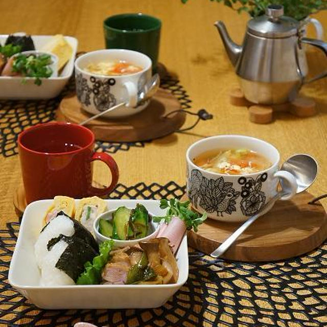 ティーマスクエアでお弁当風な晩ごはん