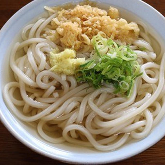 朝うどんに「ひやあつ」