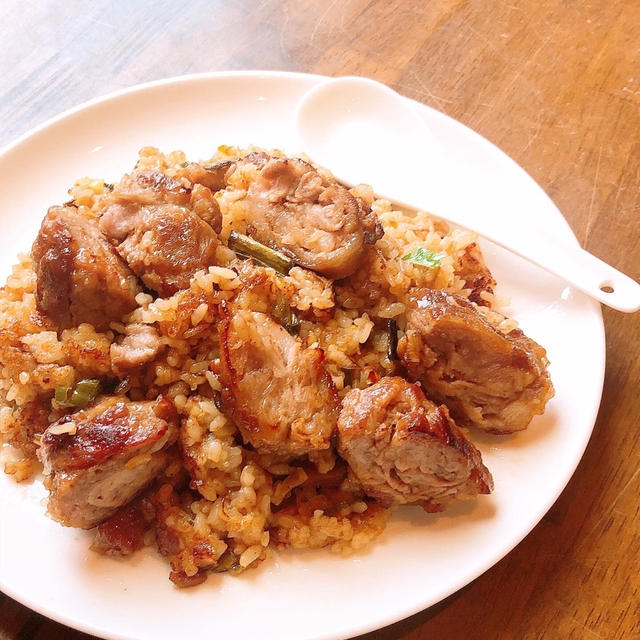 2日目の角煮は角煮チャーハンです！！