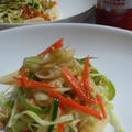 トマトドレッシングでツナパスタサラダ☆