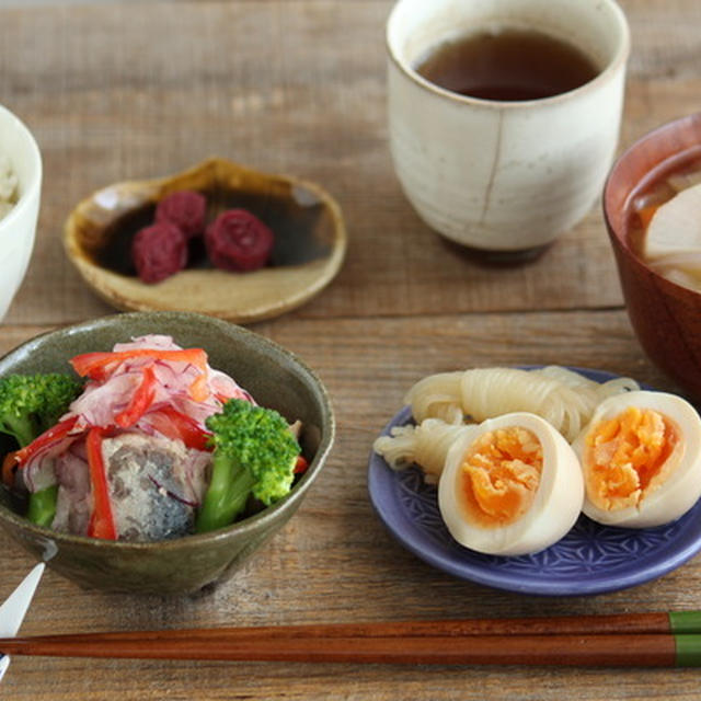 サバ缶で魚献立