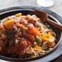 ありもの野菜のトマトパスタ
