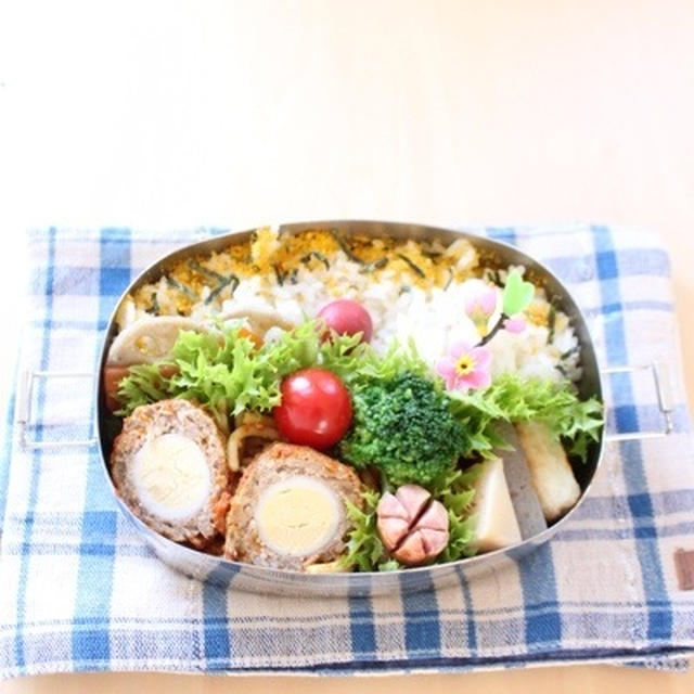 スコッチエッグのお弁当