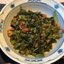 蕪の葉と胡桃の佃煮風