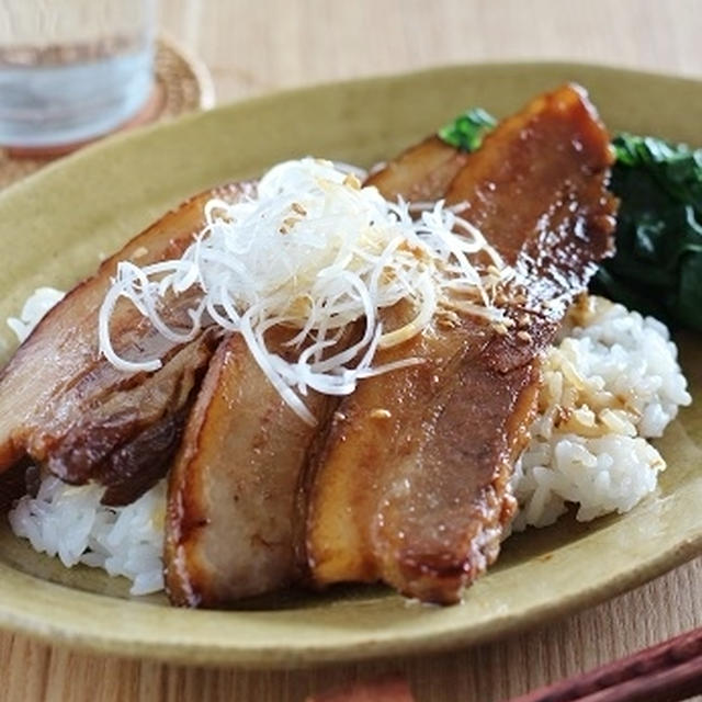 豚バラのチャーシュー丼